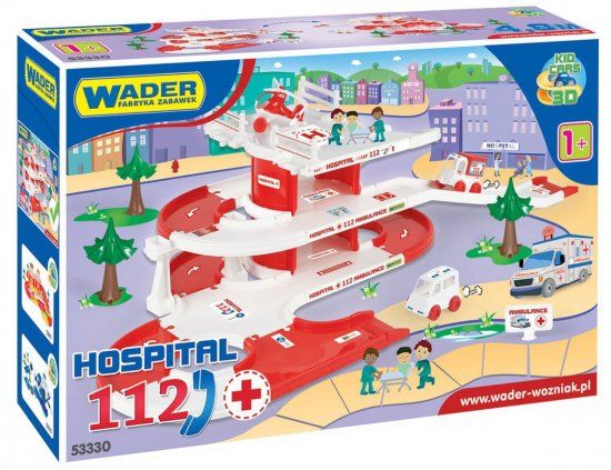 Wader Kid Cars 3D Nemocnice