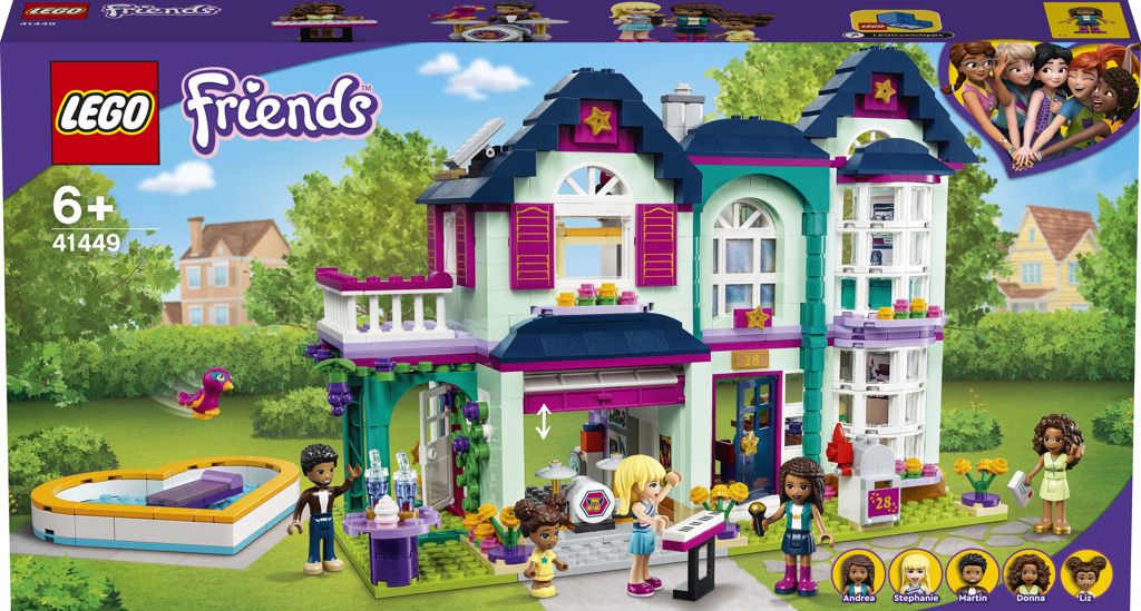 LEGO Friends 41449 Andrea a její rodinný dům
