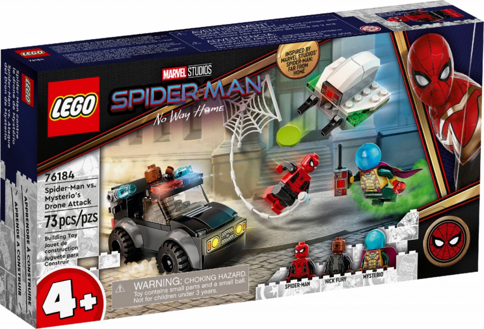 Lego Spider-Man 76184 Mysteriův útok dronem