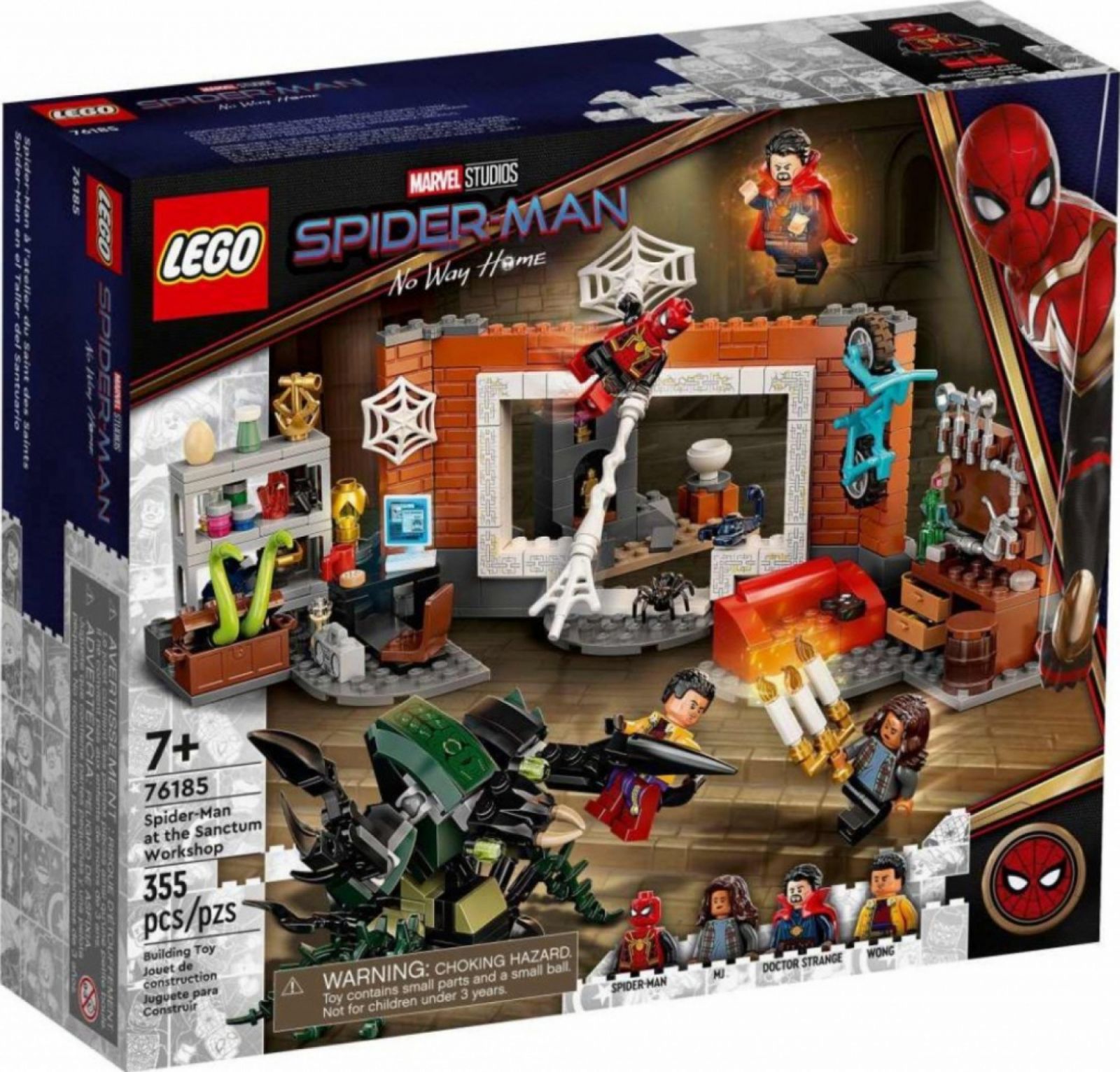 LEGO Spider-Man 76185 Spider-Man v dílná Sanctum