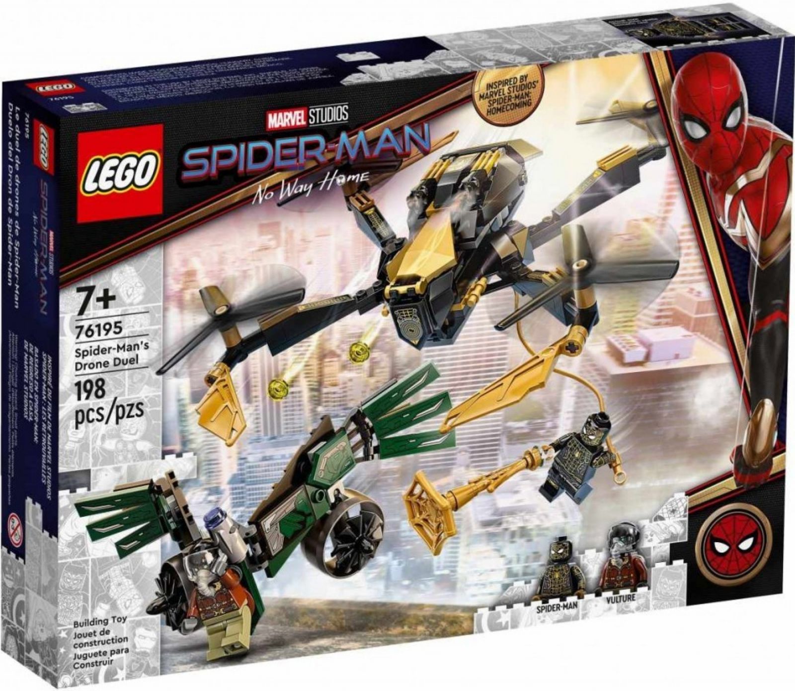 LEGO Spider-Man 76195 Spider-Man a duel s dronem