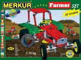 Stavebnice MERKUR Farmer Set 20 modelů