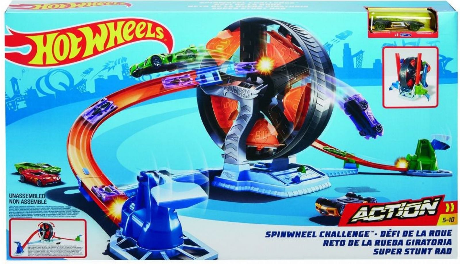 Hot Wheels Dráha Kdo z koho GJM77 Mattel