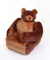 Dětská sedačka plyšová - křesílko Medvěd