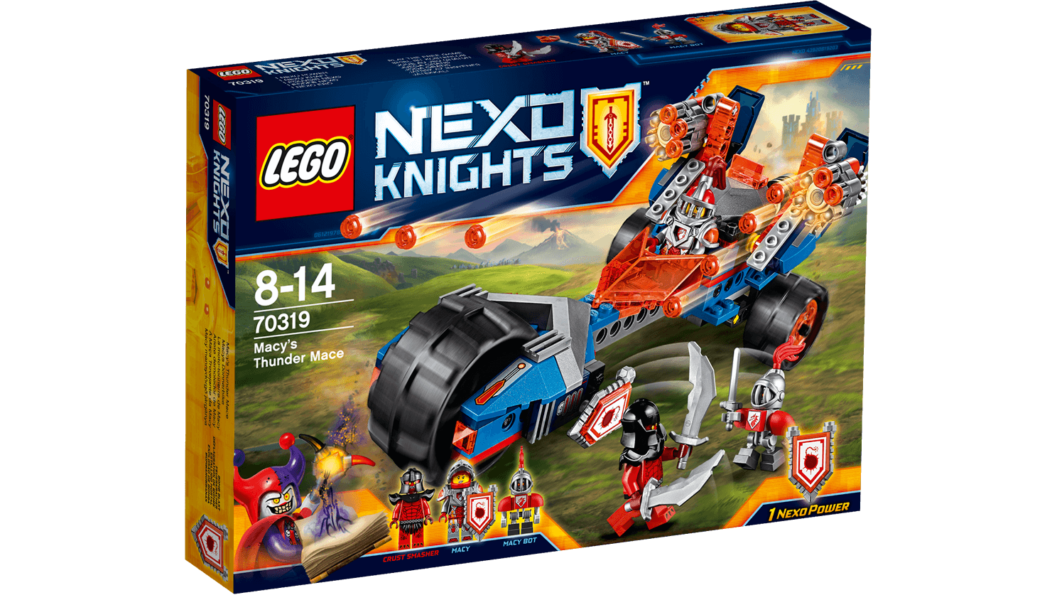 Lego Nexo Knights 70319 Macyin hromový palcát